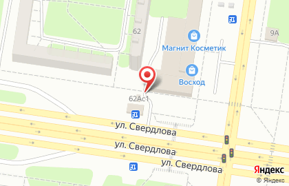 Ювелирный салон Серебро России на улице Свердлова на карте