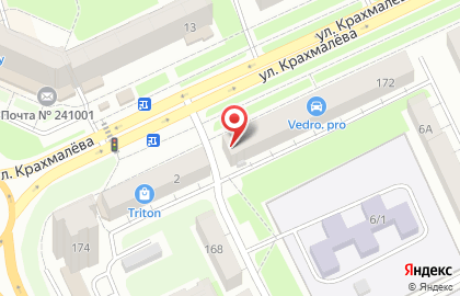 Ателье в Брянске на карте