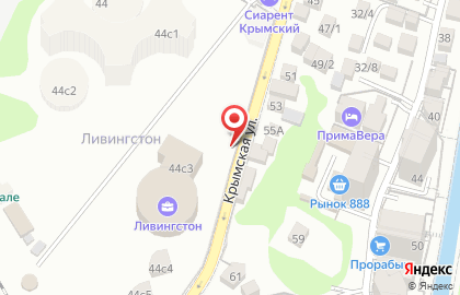 Азалия на Крымской улице на карте