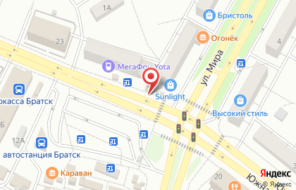Киоск по продаже печатной продукции в Центральном районе на карте