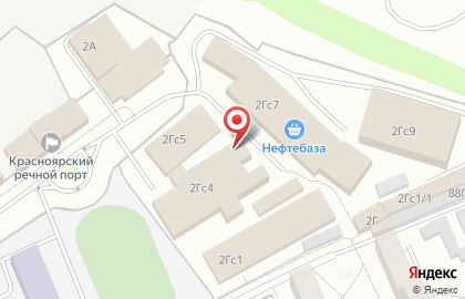 Рыбный магазин в Красноярске на карте