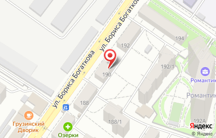 Лютики на улице Бориса Богаткова на карте
