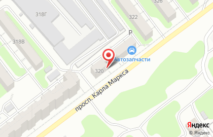 Супермаркет Магнит в Самаре на карте