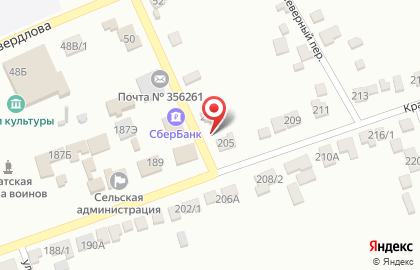 Магазин Рог изобилия на Красной улице на карте