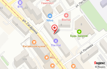 Продуктовый магазин Мёд в Советском районе на карте