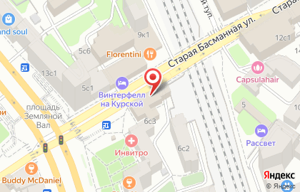 Ресторан Пробка в Москве на карте