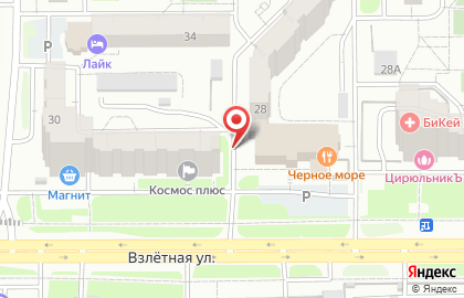Агентство недвижимости Удача в Советском районе на карте
