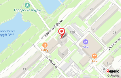 Агентство недвижимости Прайд в Центральном районе на карте