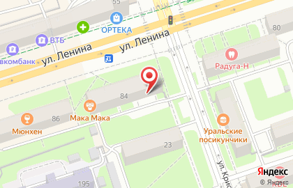 БИНБАНК в Дзержинском районе на карте