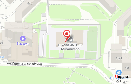 Детский сад-школа имени С.В. Михалкова на карте