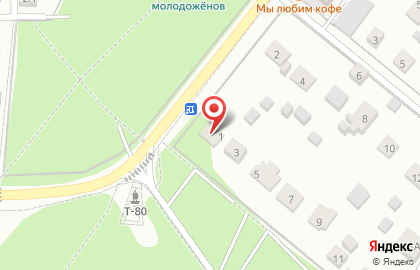 Макдоналдс в Видном на карте