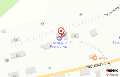 Гостиница Росморпорт на карте