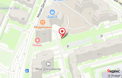 Автомат по продаже питьевой воды Equi на Малой Десятинной улице на карте