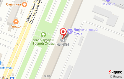 Воронежский Логистический Союз в Железнодорожном районе на карте