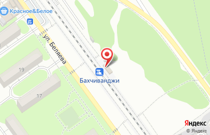 Бахчиванджи, железнодорожная станция на карте