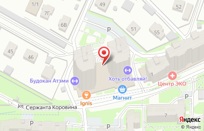 Интерактивный детский клуб Играй и Развивайся на карте