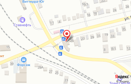 Продуктовый магазин в Ставрополе на карте