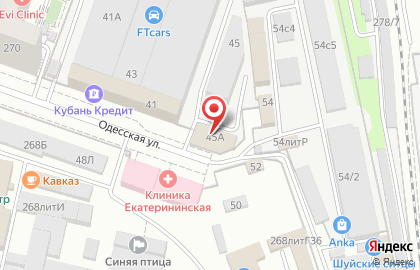 Сатин на Одесской улице на карте