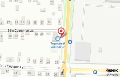 Магазин канцелярских принадлежностей и товаров для творчества в Центральном районе на карте