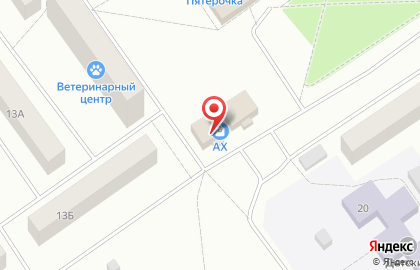 Магазин АХ на карте