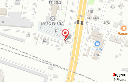 Страховое агентство Автоградъ в Железнодорожном районе на карте