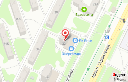 Квест-проект Тайна Семи Дверей на проспекте Строителей на карте