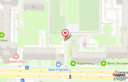 Киоск по продаже питьевой воды Ключ здоровья на Ломжинской улице на карте