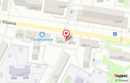 Пивная тема на улице Юрина на карте