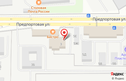 ПаллетТрейд на Предпортовой улице на карте