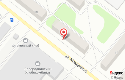 Кафе Ветерок на улице Макаренко на карте