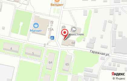 Продуктовый магазин Малинка в Нижнем Новгороде на карте