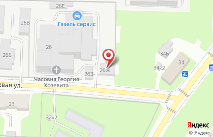 Шиномонтажная мастерская в Колпинском районе на карте