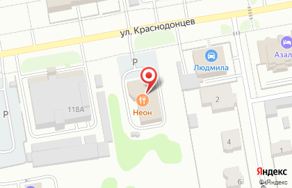 Ресторан Неон на карте