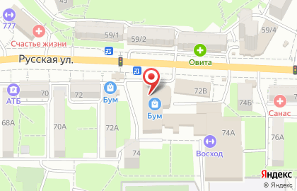 Ювелирный магазин Диадема в Советском районе на карте