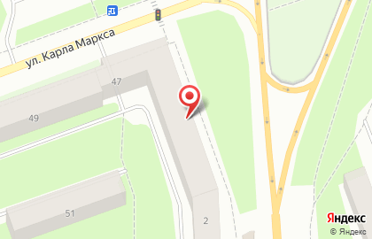 Компания Эвотор на улице Карла Маркса в Северодвинске на карте
