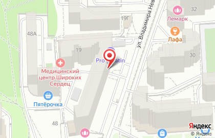 Салон красоты Невский на улице Владимира Невского на карте