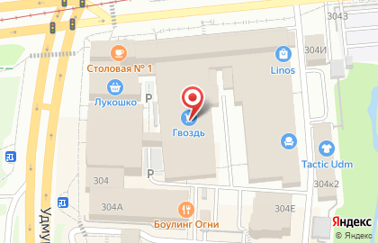 Магазин дверей Profil doors на Удмуртской улице на карте