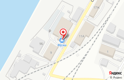 Автокомплекс Фрэш на Судостроительной улице на карте