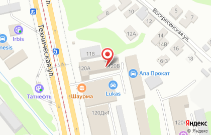Санитарно эпидемиологическая служба на Технической улице на карте