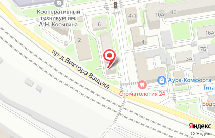Группа охранных предприятий Булат в Железнодорожном районе на карте