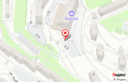 Автостоянка во Владивостоке на карте