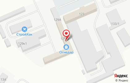 Торговая компания на Казанском проспекте на карте
