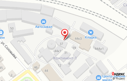 Компания по утилизации отходов Палладий на улице Соловьёва на карте