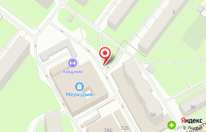 Киоск по продаже кондитерских изделий в Свердловском районе на карте