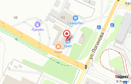 Магазин автозапчастей УРАЛ Волжский на карте