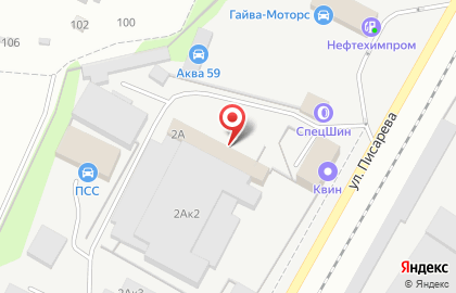 Производственная фирма в Орджоникидзевском районе на карте