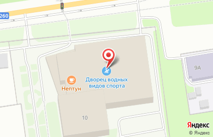 Дворец водных видов спорта Руза на карте