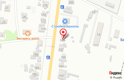 Магазин Партнер на Центральной улице на карте