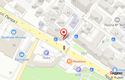 Отель Петровскъ на карте