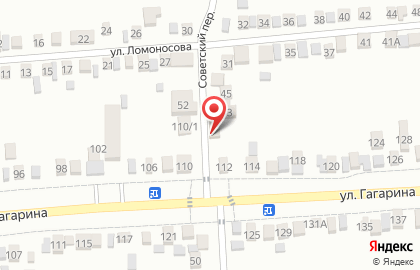 Магазин Татьяна в Советском переулке на карте